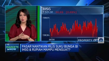Video: Menanti Rilis Suku Bunga BI, IHSG & Rupiah Kompak Melemah