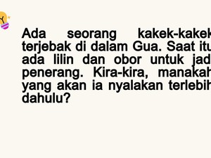 10 Tebak-tebakan untuk Melatih Konsentrasi dan Menguji Kecerdasan
