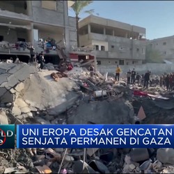 Video: Uni Eropa Desak Gencatan Senjata Permanen Di Gaza