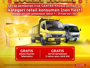 Promo Imlek! Beli Mitsubishi Fuso Bisa Dapat Logam Mulia