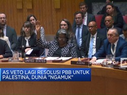 Video: AS Veto Lagi Resolusi PBB Untuk Palestina, Dunia "Ngamuk"