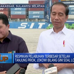 Video: Jokowi Resmikan Makassar New Port Tahap 1