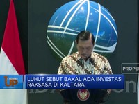 Video: Luhut Ungkap Rencana Investasi Raksasa di Kaltara