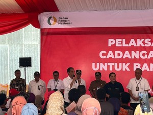 Jokowi Beri Sinyal Bansos Beras Lanjut Usai Juni 2024