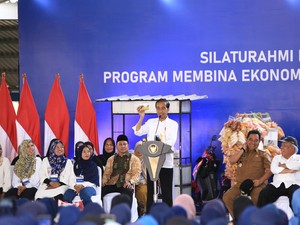Kala Merek Unik Produk UMKM Nasabah PNM Mekaar Curi Perhatian Jokowi