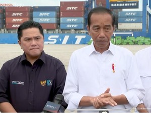 Makassar New Port Diresmikan Jokowi, Kapal Jumbo Bisa Bersandar