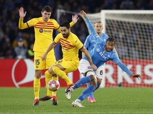 Napoli Vs Barcelona Masih 0-0 di Babak Pertama