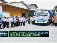 Video: Pemprov DKI Kucurkan 15 Juta Kg Beras Premium Ke Ritel Modern