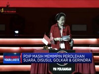 Video: Ungguli Partai Prabowo, PDIP Pimpin Suara Tertinggi di Pemilu