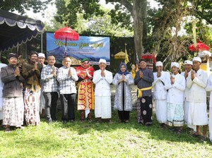 Sambut Hari Suci Nyepi 1946 Caka, Bupati Ikuti Giri Kerti di Kaliurang