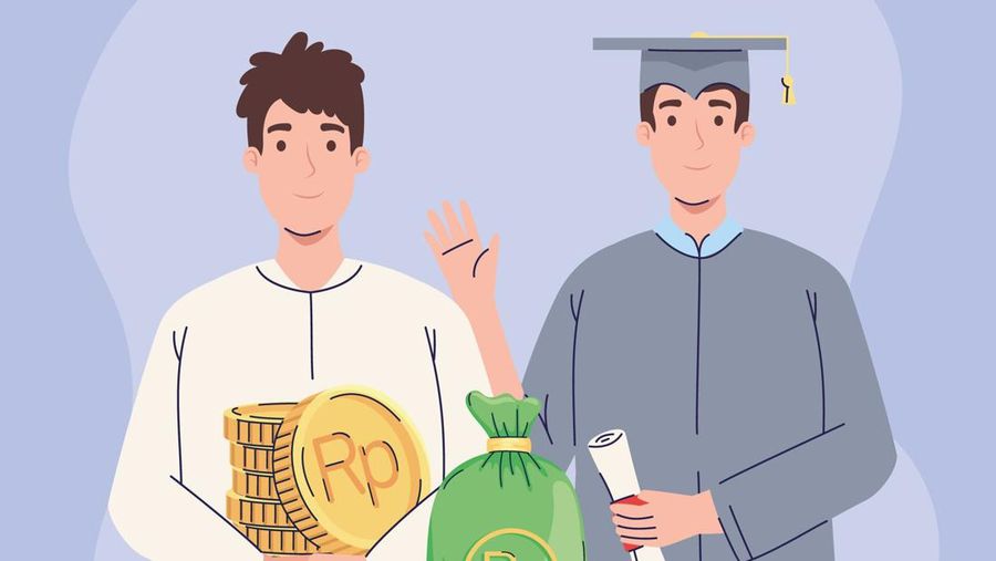 Ilustrasi Pinjaman Mahasiswa (Dok KPPU)
