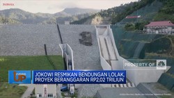 Jokowi Resmikan Bendungan Lolak, Proyek Beranggaran Rp2,02 Triliun