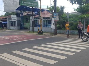 Pelajar Tabrak Pejalan Kaki di Jalan Imogiri Timur, 2 Orang Luka