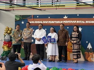 Menkominfo Sampaikan Pesan Persatuan Umat Beragama di Penutupan Natal 2023