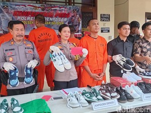 Mantan Karyawan Bobol Toko Sepatu di Denpasar lalu Dijual di Facebook