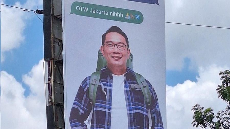 Ridwan Kamil OTW Jakarta. (Dok. Istimewa)