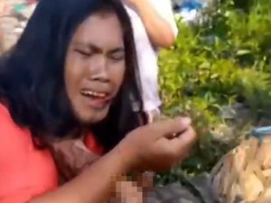 Polisi Bantah Aniaya Wanita Lagi Nyusui Anak di Medan
