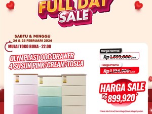 Buruan Serbu! Beli Lemari Susun di Transmart Diskon Rp 700 Ribu