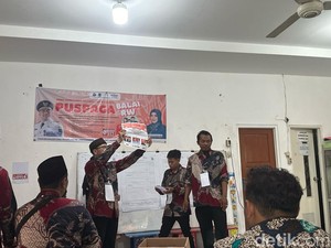 Coblosan Ulang di Surabaya, Suara Prabowo-Gibran Unggul Telak