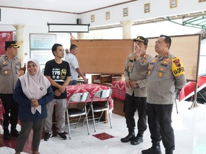 Pantau Rekapitulasi Suara, Kapolres Jepara Apresiasi Kinerja Petugas