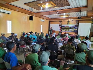 Satgas TMMD Reguler Ke-119 Kodim Sragen Bekali Wasbang dan Bela Negara