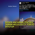Video: Geger Ancaman Teroris, Taman Hello Kitty Tokyo Ditutup