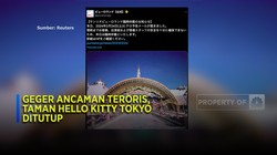 Video: Geger Ancaman Teroris, Taman Hello Kitty Tokyo Ditutup