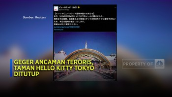 Video: Geger Ancaman Teroris, Taman Hello Kitty Tokyo Ditutup