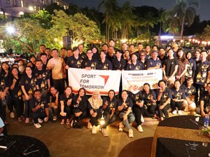 Kumpulan Atlet Olimpiade Indonesia Bikin Kegiatan Sosial
