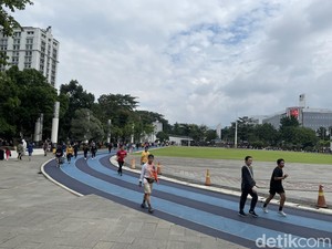 Akhir Pekan Menyehatkan di Lapangan Gasibu Bandung