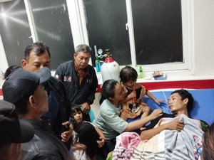 Nelayan Hilang Saat Cari Cumi-cumi Ditemukan Terdampar-Kondisi Lemas