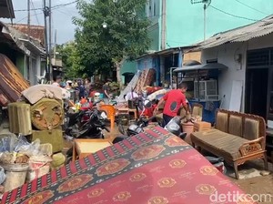 Tak Hanya Bandar Lampung, Banjir Juga Rendam Wilayah Lampung Selatan