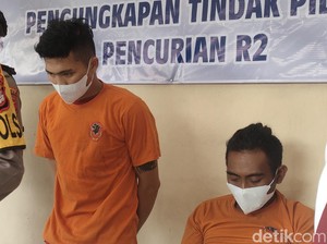 Tamat Kiprah Ayi dan Rizal, Pencuri Motor Pakai Pikap di Garut