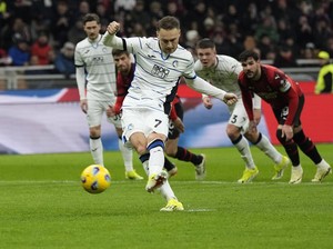 Pioli Kecam Wasit Akibat Milan Dihukum Penalti Lawan Atalanta
