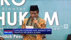 Video: Mahfud MD Buka Suara Soal Hak Angket DPR