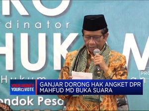 Video: Mahfud MD Buka Suara Soal Hak Angket DPR