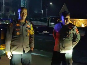 Polisi Gelar Patroli di Bogor, Cegah Remaja Keluyuran Malam-malam
