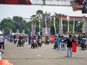 Gebrakan Polres Malang Transformasikan Balap Motor dalam Kanjuruhan 2+ Street Race