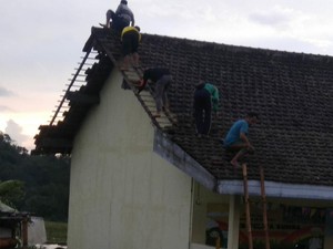 Angin Kencang Sapu Sidorejo Magelang, Atap 10 Rumah Rusak