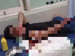 Dua Pemuda Dibacok di Depan Mie Gacoan Gresik, Polisi Buru Pelaku