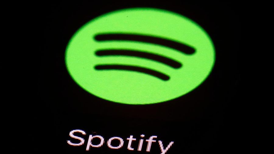 Spotify. (AP Photo/Patrick Semansky, File)