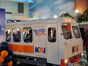 KAI City Tour Tram Jadi Wadah Edukasi Anak tentang Perkeretaapian
