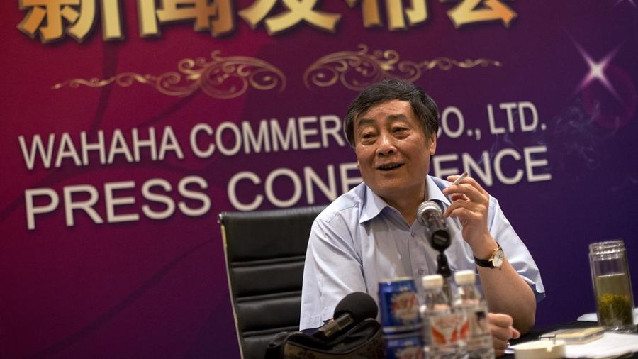 Zong Qinghou. (AP Photo/Andy Wong, File)