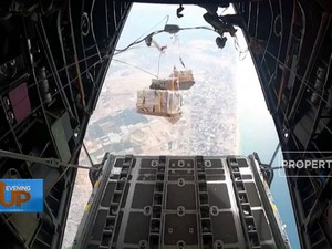 Video: Akses Gaza Tutup, Yordania Kirim Bantuan Pakai Airdrop