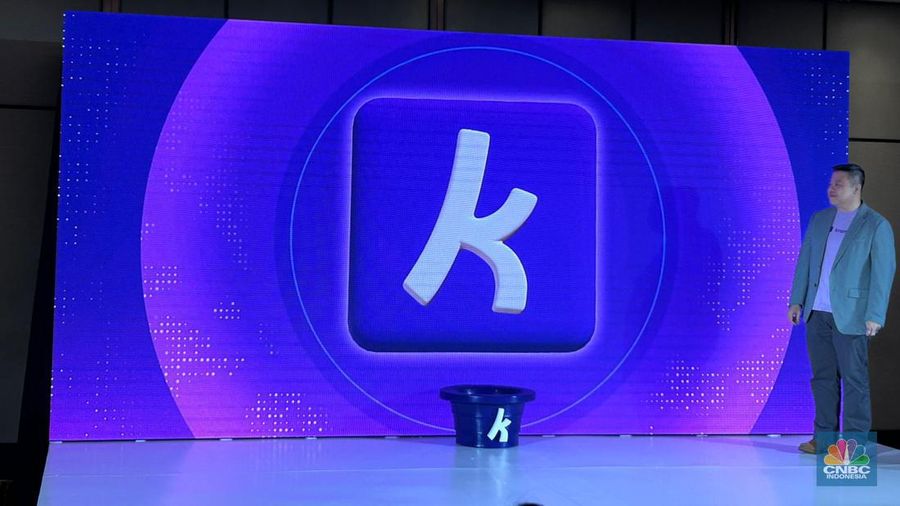 Bank digital milik Finaccel, Krom Bank resmi meluncur hari ini, Selasa (27/2/2024). (CNBC Indonesia/Zefanya Aprilia)