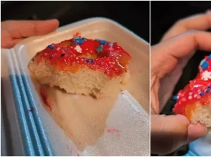Tertipu Saat Beli Donat, Wanita Ini Dapat Makanan yang Tak Terduga