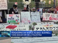 Video: Penghormatan Warga AS Untuk Bushnell Demi Palestina