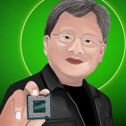 Demam AI Bikin Nvidia Lewati Google, Segini Harta Kekayaan Pendirinya