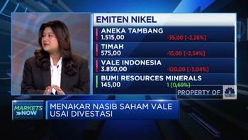 Video: Dikuasai MIND ID, Gimana Nasib Saham Vale Usai Divestasi?
