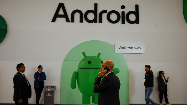 Ilustrasi android. (REUTERS/Albert Gea)